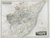 Kincardineshire. Dunnotar Castle. Stonehaven Aberdeen Banchory. THOMSON 1832 map