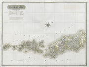 Western Isles south. Inverness-shire. South Uist & Barra. THOMSON 1832 old map
