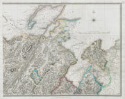 Inverness-shire north-east sheet. Cairngorms Grantown Aviemore. THOMSON 1832 map