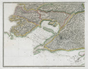 Inverness-shire south-west sheet. Fort William Lochy Glencoe. THOMSON 1832 map