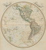 Western Hemisphere. Americas Pacific. Quadra & Vancouver Island. LIZARS 1842 map