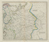 North-east Europe. Russia Finland Latvia Estonia Baltics Belarus LIZARS 1842 map