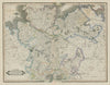 Lower Saxony. Holstein & Mecklenburg. LIZARS 1842 old antique map plan chart