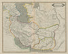 Persia. South-west & Central Asia. Cabul Beloochistan Caucasus. LIZARS 1842 map