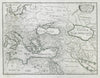 Romani Imperii Qua Oriens… Eastern Roman Empire. DE ROSSI / BAUDRAND 1669 map