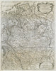 Il Circolo di Westfalia. Westphalia / Lower Saxony. DE ROSSI / CANTELLI 1687 map