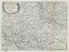 Parte Inferiore del Circolo dell' Alto Reno. Hessen. ROSSI / CANTELLI 1688 map