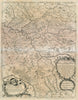 Governo Generale dell' Isola di Francia. Ile de France. ROSSI /CANTELLI 1692 map
