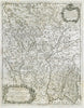 Governo Generale di Borgogna. Burgundy Bourgogne. DE ROSSI / CANTELLI 1692 map