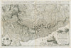 Il Piemonte sotto nome del quale… Northern Piedmont. ROSSI / CANTELLI 1691 map