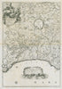 Patrimonio di S.Pietro, olim Tuscia Suburbicaria. Tuscany/Lazio. ROSSI 1696 map