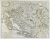 La Croatia e Contea di Zara. Kvarner Dalmatia Zadar. ROSSI / CANTELLI 1690 map