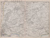 NE LONDON Essex Epping Forest Chelmsford Thames Estuary. WELLER 1868 old map