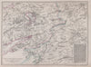 'The Lakes of Killarney & surrounding Country' Kenmare Ireland. WELLER 1868 map