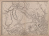 'CASSELLS LONDON NW Hampstead Camden Belsize Park St Johns Wood.WELLER 1863 map