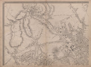 'CASSELLS LONDON NW Hampstead Camden Belsize Park St Johns Wood.WELLER 1863 map