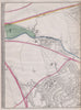 W LONDON. Notting Hill Ladbroke Grove Kensal Green N. Kensington WELLER 1868 map