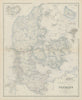 Denmark & the Duchies. St Croix Iceland Bornholm Faeroes. SWANSTON 1860 map