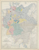States of the Germanic Confederation. Germany Austria Czechia. SWANSTON 1860 map