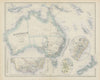 Australia & New Zealand. Victoria. Mount Alexander goldfields. SWANSTON 1860 map