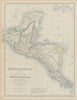 Central America. Mexico Chiapa, Tabasco & Yucatan. Belize &c. SWANSTON 1860 map