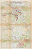CHAMPAGNE WINE/VINS MAP Carte Générale showing vineyards vignobles. LARMAT 1944