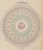 Time differences & zones from Washington DC, by Johnson & Ward. Pre UT 1865