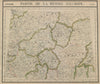 Russie d'Europe #10 Russia Moscow Tver Novgorod Smolensk. VANDERMAELEN 1827 map