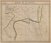 Europe. Russie #17 Ural River Southern Russia Kazakhstan. VANDERMAELEN 1827 map