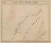 Russie d'Asie #1 Russia. Novaya Zemlya. Explorers' routes VANDERMAELEN 1827 map