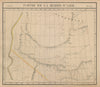Russie d'Asie #15 Russia Siberia Krasnoyarsk Sakha Irkutsk VANDERMAELEN 1827 map