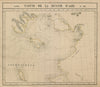 Russie d'Asie #20 Russia Alaska Bering Strait Norton Sound VANDERMAELEN 1827 map