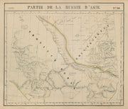 Russie d'Asie #30 NE Kazakhstan. Altai Krai Irtysh Russia VANDERMAELEN 1827 map
