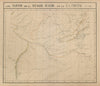 Russie d'Asie & Chine #32 Lake Baikal. Russia Mongolia VANDERMAELEN 1827 map