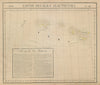Asie. Iles Aleutiennes #38 Western Aleutians Alaska. VANDERMAELEN 1827 old map