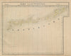 Asie. Iles Aleutiennes #39 Aleutian Islands, Alaska. VANDERMAELEN 1827 old map