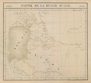 Asie. Russie d'Asie #41 Aral Sea. Uzbekistan Kazakhstan. VANDERMAELEN 1827 map