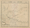 Asie. Songarie #43 SE Kazakhstan. NW Xinjiang, China. VANDERMAELEN 1827 map