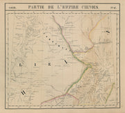 Asie. Empire Chinois #47 China Mongolia Heilongjiang Jilin VANDERMAELEN 1827 map