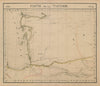 Asie. Tartarie #53 Caspian Sea. Turkmenistan Iran. VANDERMAELEN 1827 old map