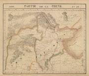 Asie. Partie de la Chine #59 China. Heibei Shanxi Beijing VANDERMAELEN 1827 map