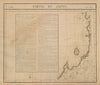 Asie. Partie du Japon #61 Japan. West-central Honshu coast VANDERMAELEN 1827 map
