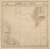 Asie. Chine #74 China Jiangsu Zhejiang. SW Korea. VANDERMAELEN 1827 old map