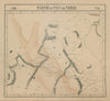 Asie. Pays de Nedjd #78 Kuwait NE Saudi Arabia Iraq South VANDERMAELEN 1827 map