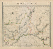 Asie. Chine #86 China Guizhou Guangxi Hunan Chongqing. VANDERMAELEN 1827 map