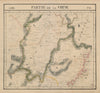 Asie. Partie de la Chine #87 Jiangxi Fujian Hunan China. VANDERMAELEN 1827 map