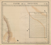 Asie. Cochinchine #106 Vietnam coast & Paracel Islands. VANDERMAELEN 1827 map