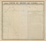Afrique Partie… Désert de Sahara 7 Algeria Mauritania Mali VANDERMAELEN 1827 map