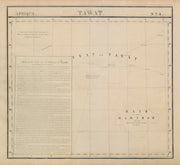 Afrique. Tawat #8. Tuat Oases, central Algeria. VANDERMAELEN 1827 old map