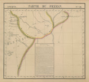 Afrique. Partie du Fezzan #10 Eastern Libya. Sahara Desert VANDERMAELEN 1827 map